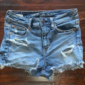 American Eagle Women’s Blue Jean Shorts